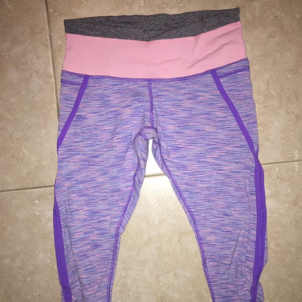 Lululemon ivviva girls cropped leggings